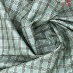 Brook Green Kanchipuram Silk Saree