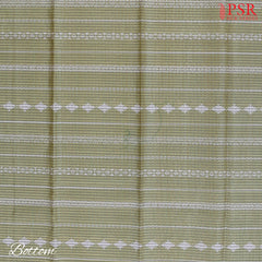 Olive Semi Tassar Dress Material