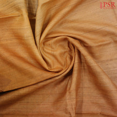 Shades Of Orange Kadhi Tussar Silk Saree