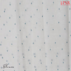 Off White Organza Embroidery Saree