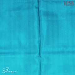Pink & Blue Soft Silk Saree