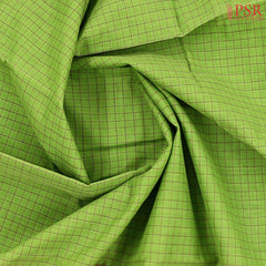 Chartreuse Green Kanchi Cotton Saree