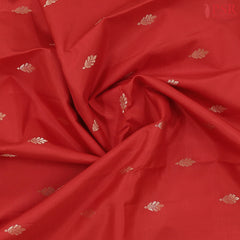 Red Fancy Kanchipuram Silk Saree