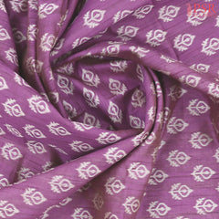 Orchid Purple Ghicha Tassar Saree