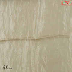 Light Wisteria Organza Embroidery Saree