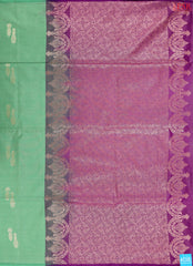 Jade Green Tissue Soft Art Silk Saree