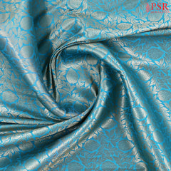 Capri Blue Summer Silk Saree