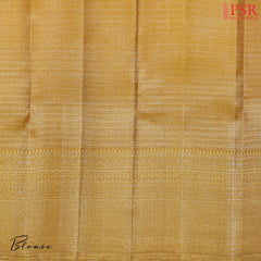 Blue Bridal Kanchipuram Silk Saree