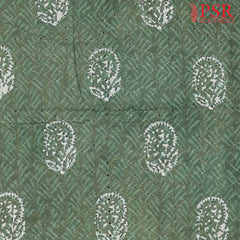 Fern Green Hacoba Embroidery Running Material
