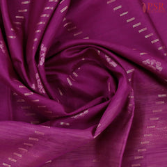 Boysenberry Purple Silk Cotton Saree
