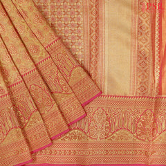 Golden Bridal Kanchipuram Tissue Silk Saree