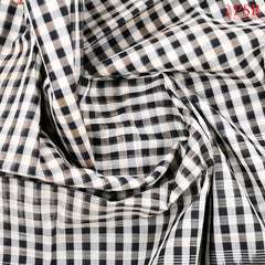 Off White & Black Kanchi Cotton Saree