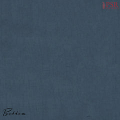 Dark Teal Jute Dress Material