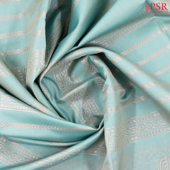Powder Blue Soft Art Silk Saree