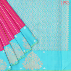 Rani Pink Kanchipuram Silk Saree