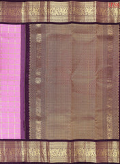 Rose Pink Kanchipuram Silk Saree
