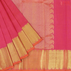 Pink Cotton Silk Saree