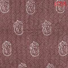 Brown Hacoba Embroidery Running Material