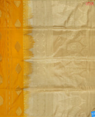 Amber Yellow Soft Art Silk Saree