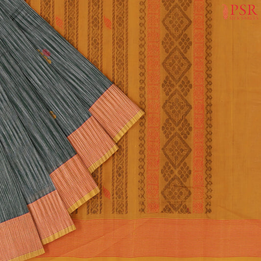 Bottle Green Kanchi Cotton Saree