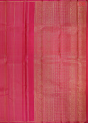 Magenta Pink Bridal Kanchipuram Silk Saree