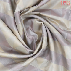 Beige & Purple Soft Art Silk Saree