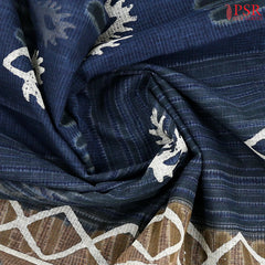 Prussian Blue Kota Saree