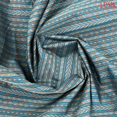 Dark Turquoise Kovai Cotton Saree
