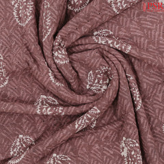 Brown Hacoba Embroidery Running Material