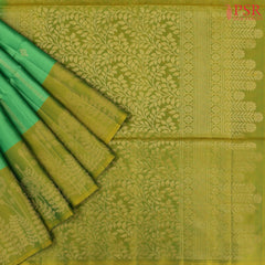 Cool Green Soft Silk Mix Saree