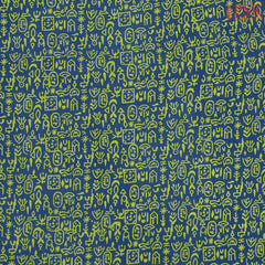 Indigo Blue Jaipur Cotton Print Running Material