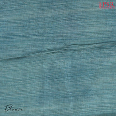 Beige Tissue Linen Embroidery Saree