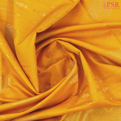 Amber Yellow Soft Art Silk Saree