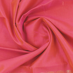 Pink Cotton Silk Saree