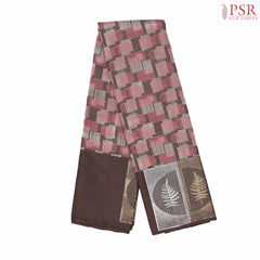 Umber Brown Kanchipuram Tissue Silk Saree