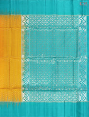 Golden Yellow Soft Silk Saree