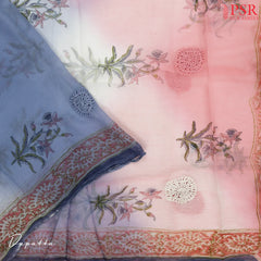 Cool Grey Pure Cotton Dress Material