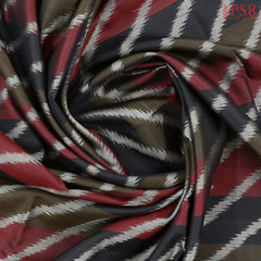 Tricolor Pochampally Soft Silk Saree