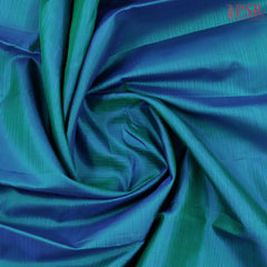 Peacock Blue Arani Silk Saree