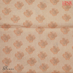 Blush Peach Tissue Saree