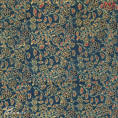 Dark Green Jaipur Cotton Printed Saree