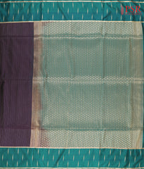 Aubergine Soft Art Silk Saree