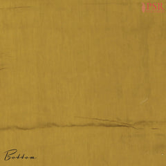Mustard Yellow Tassar Dress Material