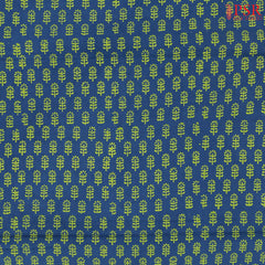 Indigo Blue Jaipur Cotton Print Running Material