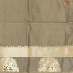 Copper Soft Art Silk Saree