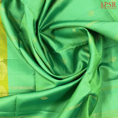 Cool Green Soft Silk Mix Saree