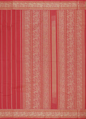 Red Kalakshetra Kovai Cotton Saree