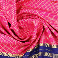 Magenta Pink Mysore Silk Saree