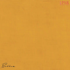 Mustard Yellow Moonga Silk Dress Material