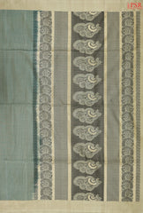 Dark Sage Green Soft Silk Saree